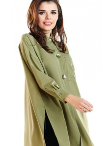 Koszula damska awama model 129959 Green