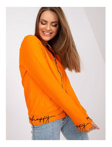 Damska bluza z kapturem Relevance model 166714 Orange
