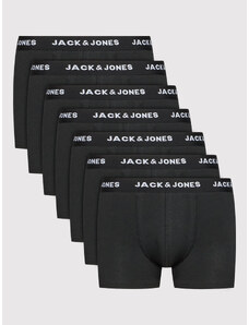Jack&Jones Komplet 7 par bokserek Chuey 12171258 Czarny