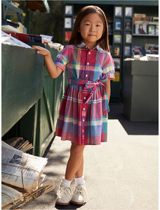 Polo Ralph Lauren Sukienka koszulowa 312936013001 Kolorowy Regular Fit