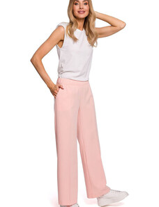 Spodnie damskie Moe model 152651 Pink