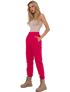 Damskie spodnie dresowe Moe model 184717 Pink
