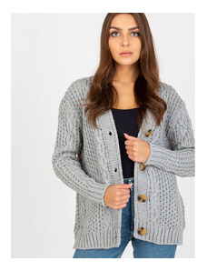 Damski sweter Rue Paris model 170761 Grey