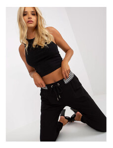 Damskie spodnie dresowe Rue Paris model 168293 Black