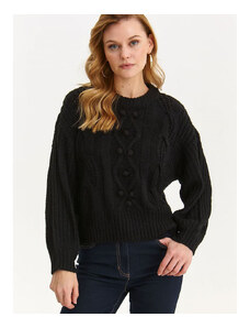 Damska bluza z kapturem Top Secret model 188960 Black
