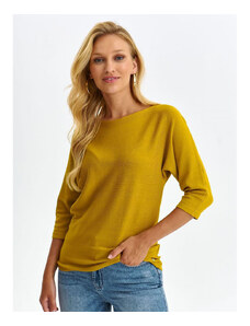 Damska bluza z kapturem Top Secret model 185163 Yellow
