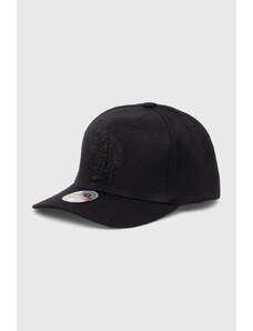 Mitchell&Ness czapka z daszkiem z domieszką wełny NBA BOSTON CELTICS kolor czarny z aplikacją