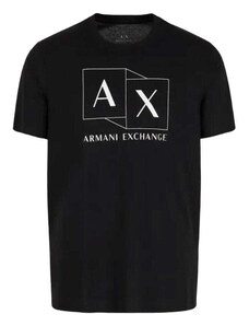 T-shirt męski Armani Exchange 3DZTAD ZJ9AZ czarny (M)