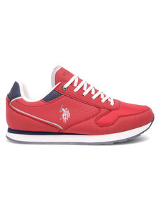 Sneakersy U.S. Polo Assn. NOBIK001C Czerwony