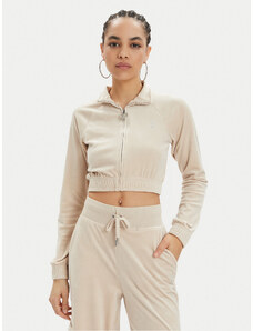 Juicy Couture Bluza Tasha JCWCT24306 Beżowy Slim Fit