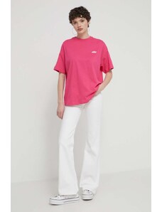 Dickies t-shirt bawełniany kolor różowy