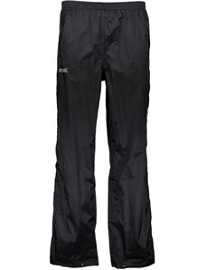 Regatta Spodnie przeciwdeszczowe "Pack It" w kolorze czarnym