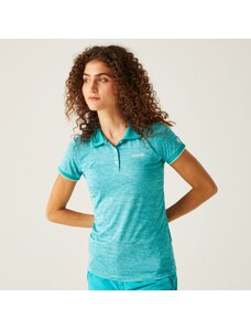 Damska koszulka polo Regatta REMEX II w kolorze turkusowym