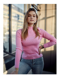 Damski sweter Fasardi model 184149 Pink