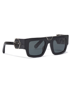 Okulary przeciwsłoneczne PHILIPP PLEIN SPP092M Shiny Black 700Y