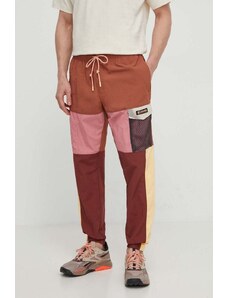 Columbia spodnie Painted Peak męskie kolor brązowy w fasonie cargo 2072201