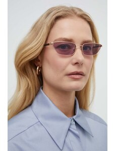 Guess okulary przeciwsłoneczne damskie kolor fioletowy GU8285_5728Y