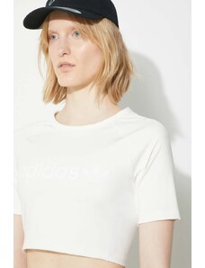 adidas Originals t-shirt damski kolor biały IT9847