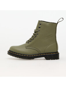 Dr. Martens 1460 Pascal Muted Olive Virginia, Damskie trampki high-top
