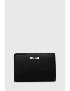 HUGO portfel damski kolor czarny 50516918
