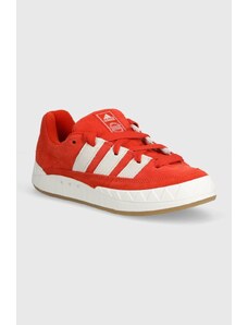 adidas Originals sneakersy zamszowe Adimatic kolor czerwony IF8796