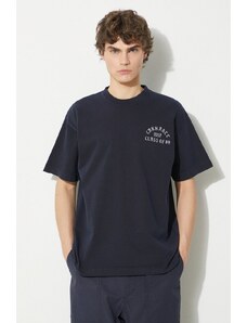 Carhartt WIP t-shirt bawełniany S/S Class of 89 T-Shirt męski kolor granatowy gładki I033182.00BGD