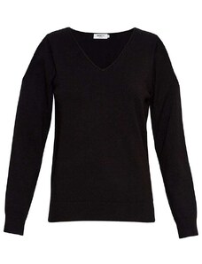 MOSS COPENHAGEN Sweter "Zaida Rachelle" w kolorze czarnym