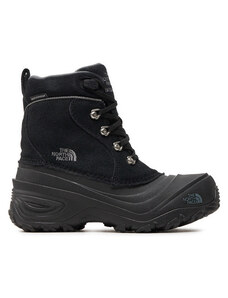 Śniegowce The North Face Youth Chilkat Lace II T92T5RKZ2 TNF Black/Zinc Grey