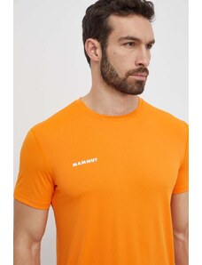 Mammut t-shirt sportowy kolor pomarańczowy gładki