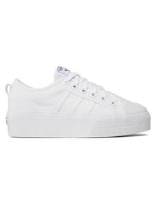 adidas Sneakersy Nizza Platform W FV5322 Biały