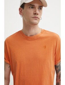 G-Star Raw t-shirt bawełniany x Sofi Tukker męski kolor pomarańczowy gładki