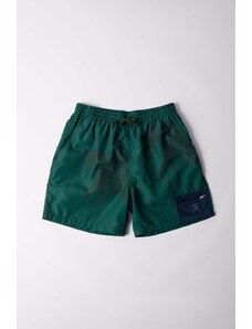 by Parra szorty Short Horse Shorts kolor zielony wzorzyste 51235