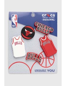 Crocs przypinki do obuwia JIBBITZ NBA Chicago Bulls 5-Pack 5-pack 10011280