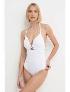 Max Mara Beachwear jednoczęściowy strój kąpielowy kolor biały usztywniona miseczka 2416831079600