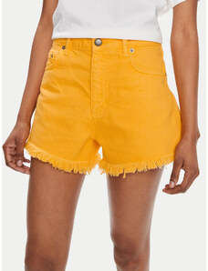 Sisley Szorty jeansowe 4QVSL9014 Żółty Regular Fit