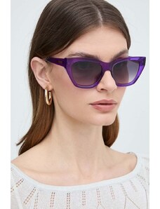 Tous okulary przeciwsłoneczne damskie kolor fioletowy STOB85_5303GB