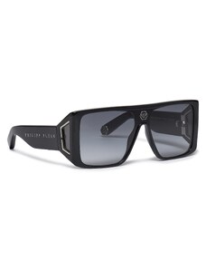 Okulary przeciwsłoneczne PHILIPP PLEIN SPP014V Shiny Black 0700