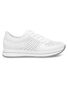 Rieker Sneakersy N4515-80 Biały