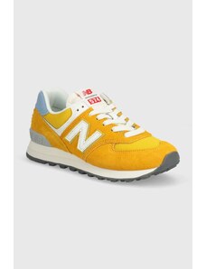 New Balance sneakersy 574 kolor żółty WL574YJ2