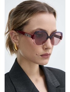 Guess okulary przeciwsłoneczne damskie kolor różowy GU7911_5571Y