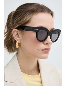 Tom Ford okulary przeciwsłoneczne damskie kolor czarny FT1063_5101C