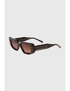 Valentino okulary przeciwsłoneczne V - CINQUE kolor czarny VLS-108A