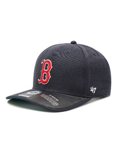 47 Brand Czapka z daszkiem Boston Red Sox 47 Clean Up B-CLZOE02WBP-NY Granatowy