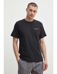 Columbia t-shirt sportowy Thistletown Hills kolor czarny gładki 1990751