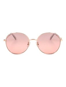 Swarovski Damskie okulary przeciwsłoneczne w kolorze złoto-jasnoróżowym