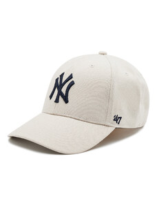 47 Brand Czapka z daszkiem New York Yankees B-MVP17WBV-BN Szary
