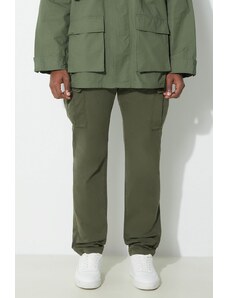 Napapijri spodnie M-Yasuni Sl męskie kolor zielony w fasonie cargo NP0A4H1GGE41