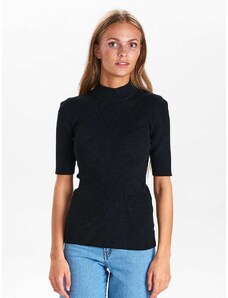NÜMPH Sweter "Bia" w kolorze czarnym