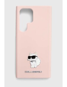 Karl Lagerfeld etui na telefon S23 Ultra S918 kolor różowy