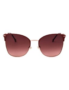 Carolina Herrera Damskie okulary przeciwsłoneczne w kolorze różowozłoto-czerwonym